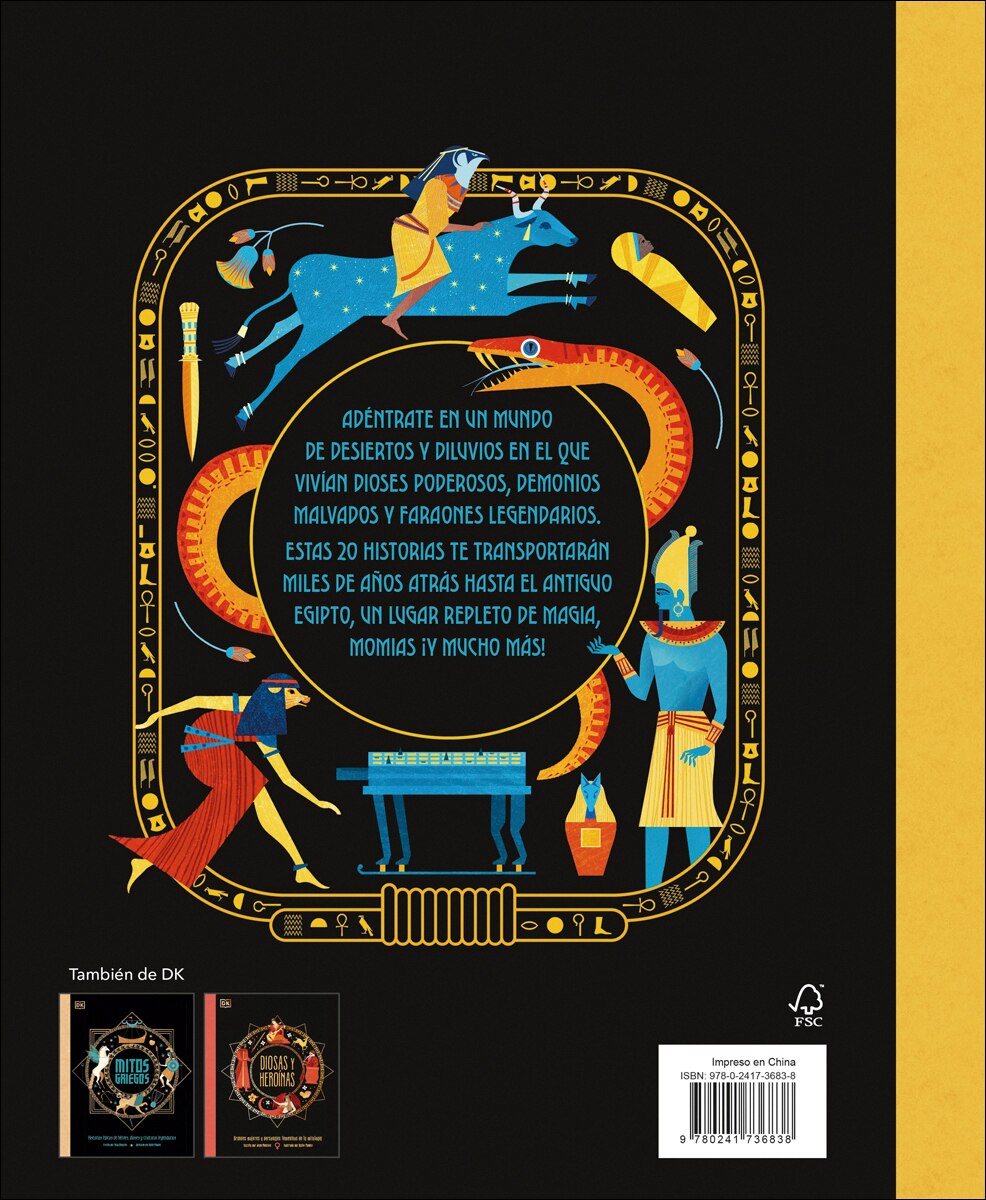 Mitos egipcios: Historias legendarias de dioses, reyes y faraones (Capa dura) 4