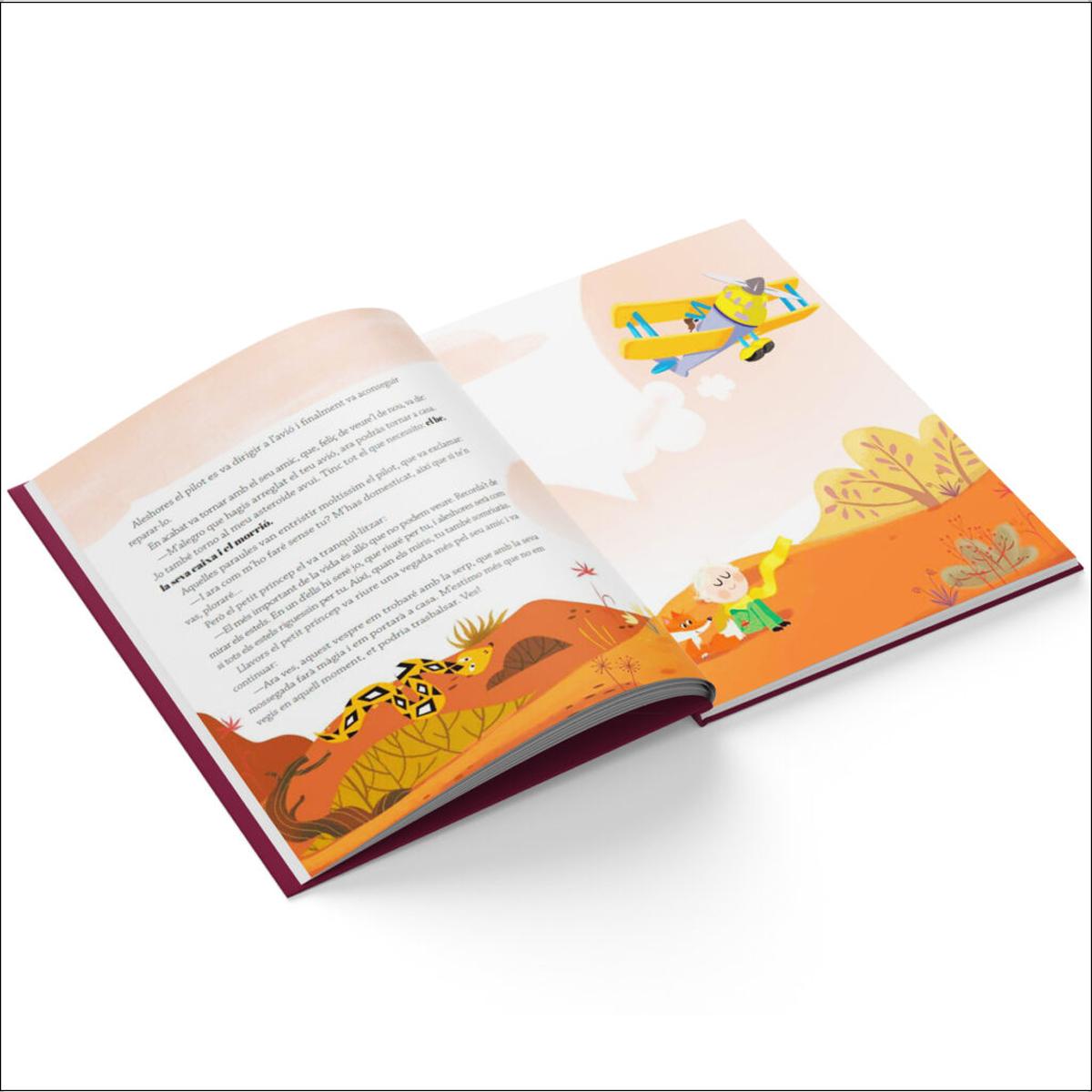 El petit príncep: Llibre infantil amb jocs i activitats extra / Els grans clàssics de la literatura, convertit en preciosos contes il·lus (Capa dura) 2