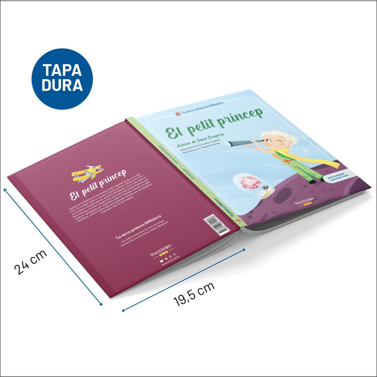 El petit príncep: Llibre infantil amb jocs i activitats extra / Els grans clàssics de la literatura, convertit en preciosos contes il·lus (Capa dura) 6