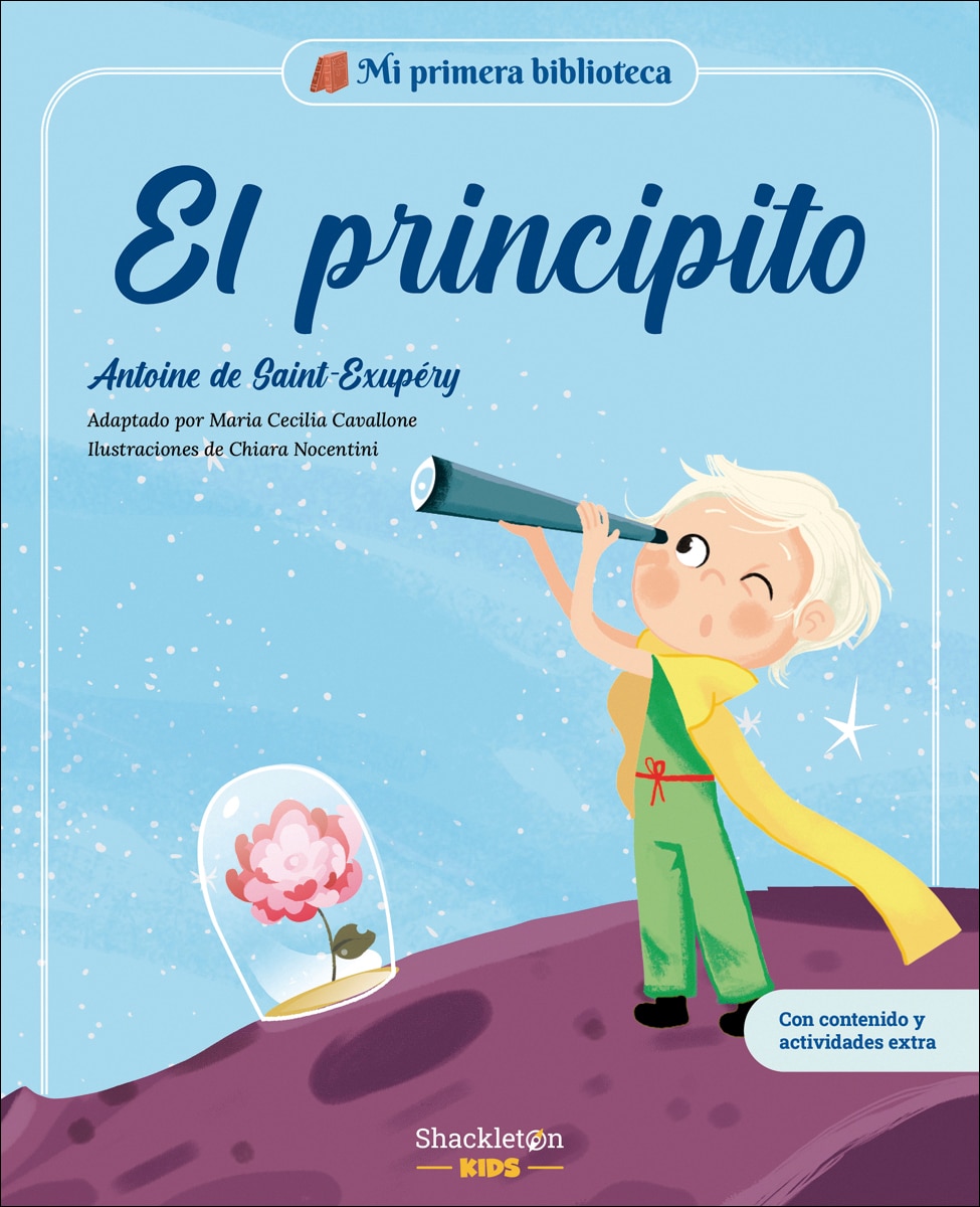 Imagem 0 de El principito: Libro infantil con juegos y actividades extra / Los grandes clásicos de la literatura, convertidos en preciosos cuentos il (Capa dura)