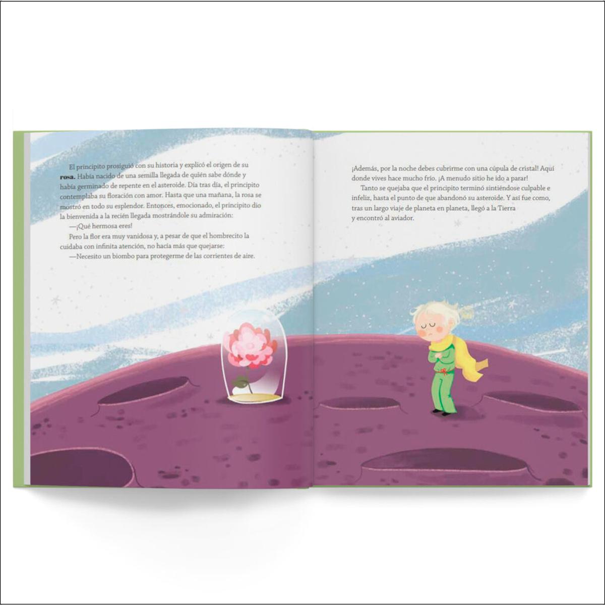 El principito: Libro infantil con juegos y actividades extra / Los grandes clásicos de la literatura, convertidos en preciosos cuentos il (Capa dura) 2