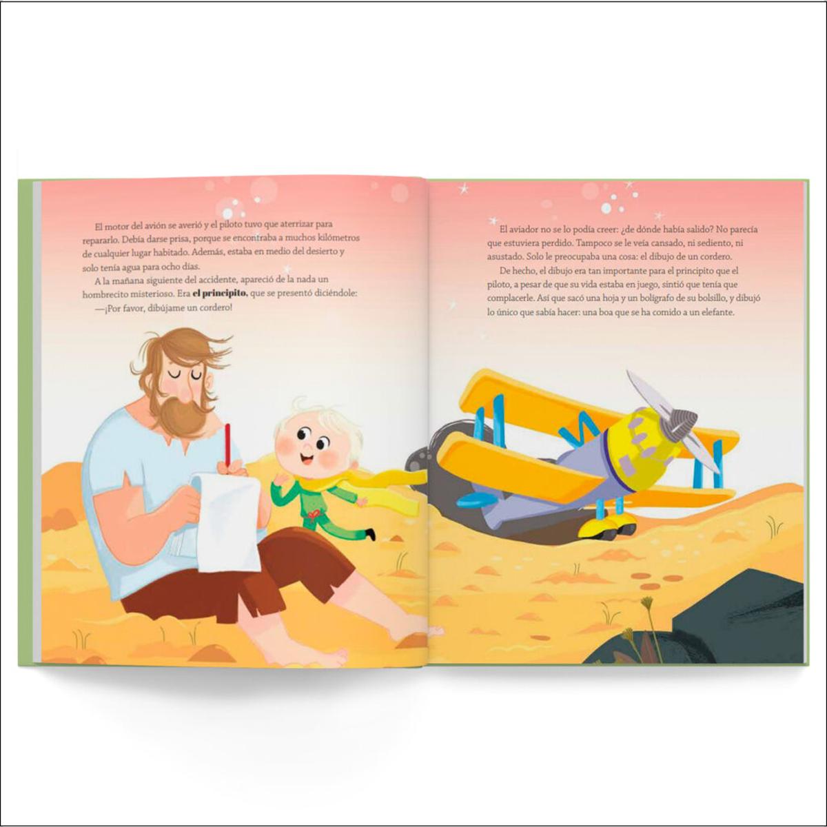 El principito: Libro infantil con juegos y actividades extra / Los grandes clásicos de la literatura, convertidos en preciosos cuentos il (Capa dura) 3