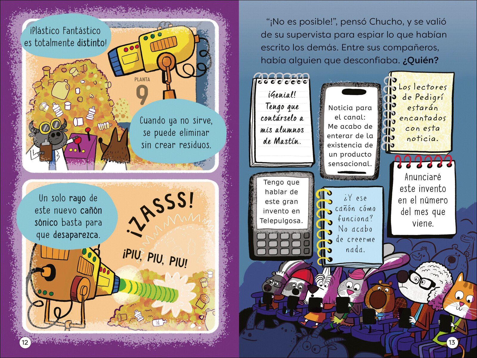 Supercaniche y el cañón sónico - LIBRO 2 (Capa mole) 3