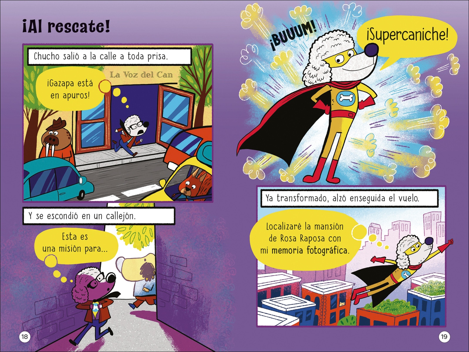 Supercaniche y el cañón sónico - LIBRO 2 (Capa mole) 4