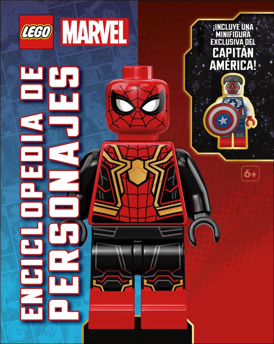 LEGO Marvel Enciclopedia de personajes: (incluye una minifigura