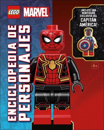 LEGO Marvel Enciclopedia de personajes: (incluye una minifigura