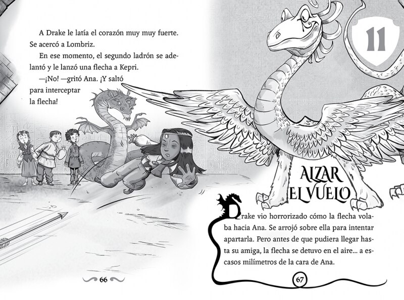 Escuela de dragones 2 - El rescate de la dragona del sol (Capa mole) 2