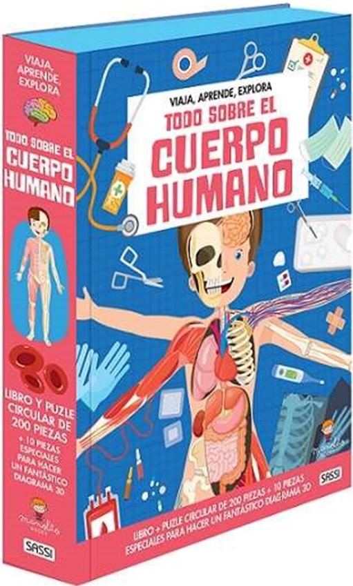 Todo sobre el cuerpo humano: Puzle - Todo Sobre el Cuerpo Humano (Capa dura) 1