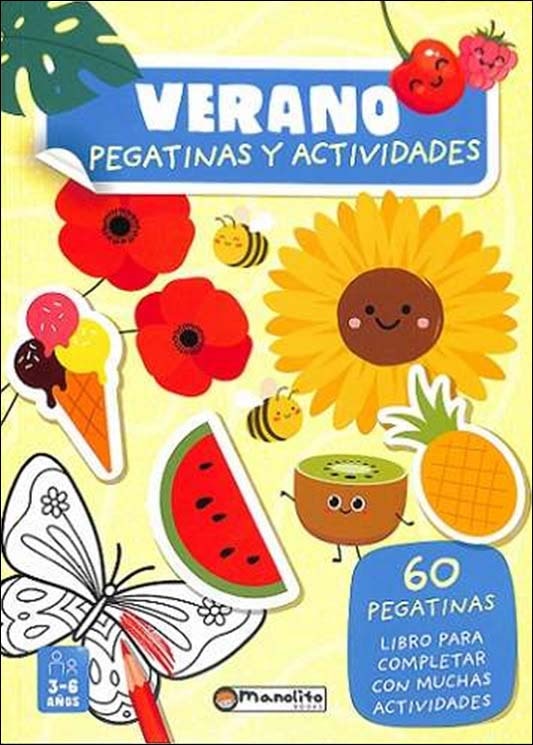 Verano pegatinas y actividades (Capa dura) 1