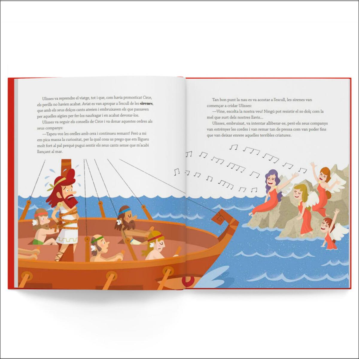 Ilíada i Odissea d'Homer: Amb jocs i activitats extres / Els grans clàssics de la història de la literatura, convertides en preciosos con (Capa dura) 2