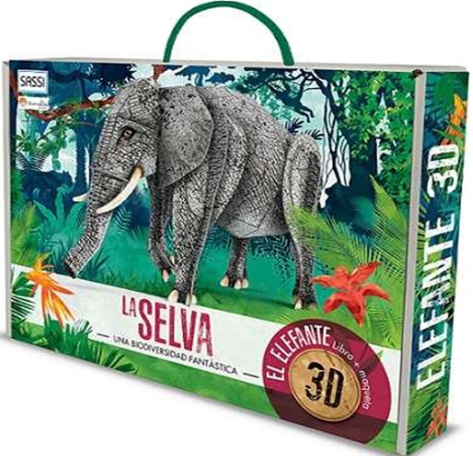 La Selva El elefante: La Selva. Una Biodiversidad fantástica - 3D (Capa dura) 1