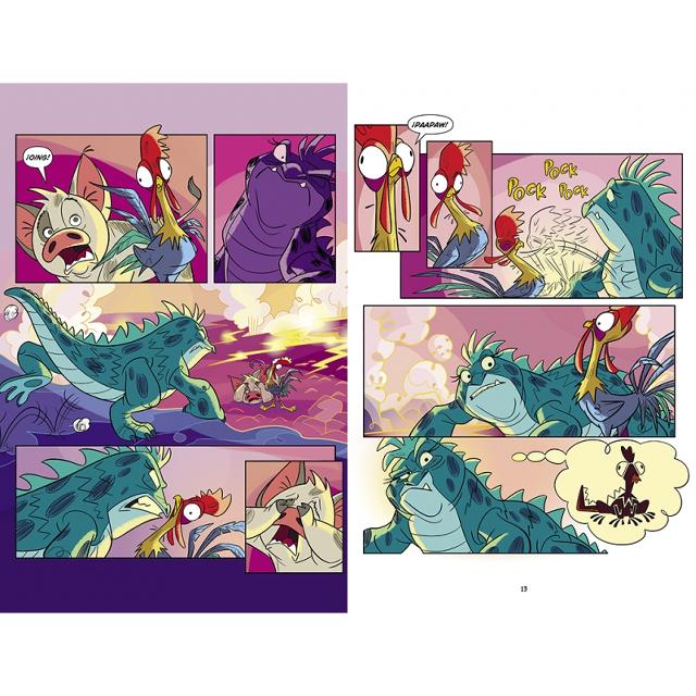 Aprendo a leer con cómics Disney - Vaiana 2: Cómic con letra MAYÚSCULA, ideal para primeros lectores. (Capa dura) 2