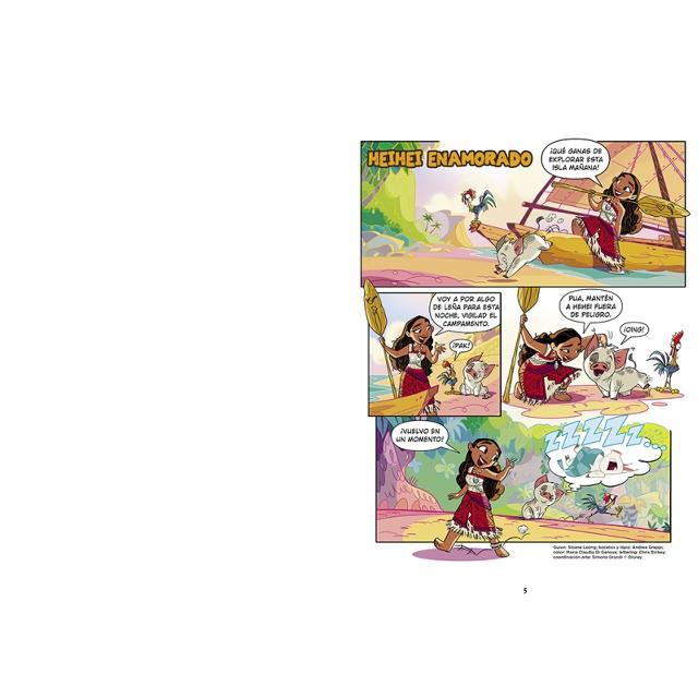 Aprendo a leer con cómics Disney - Vaiana 2: Cómic con letra MAYÚSCULA, ideal para primeros lectores. (Capa dura) 4