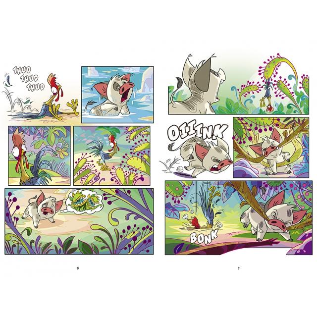 Aprendo a leer con cómics Disney - Vaiana 2: Cómic con letra MAYÚSCULA, ideal para primeros lectores. (Capa dura) 5