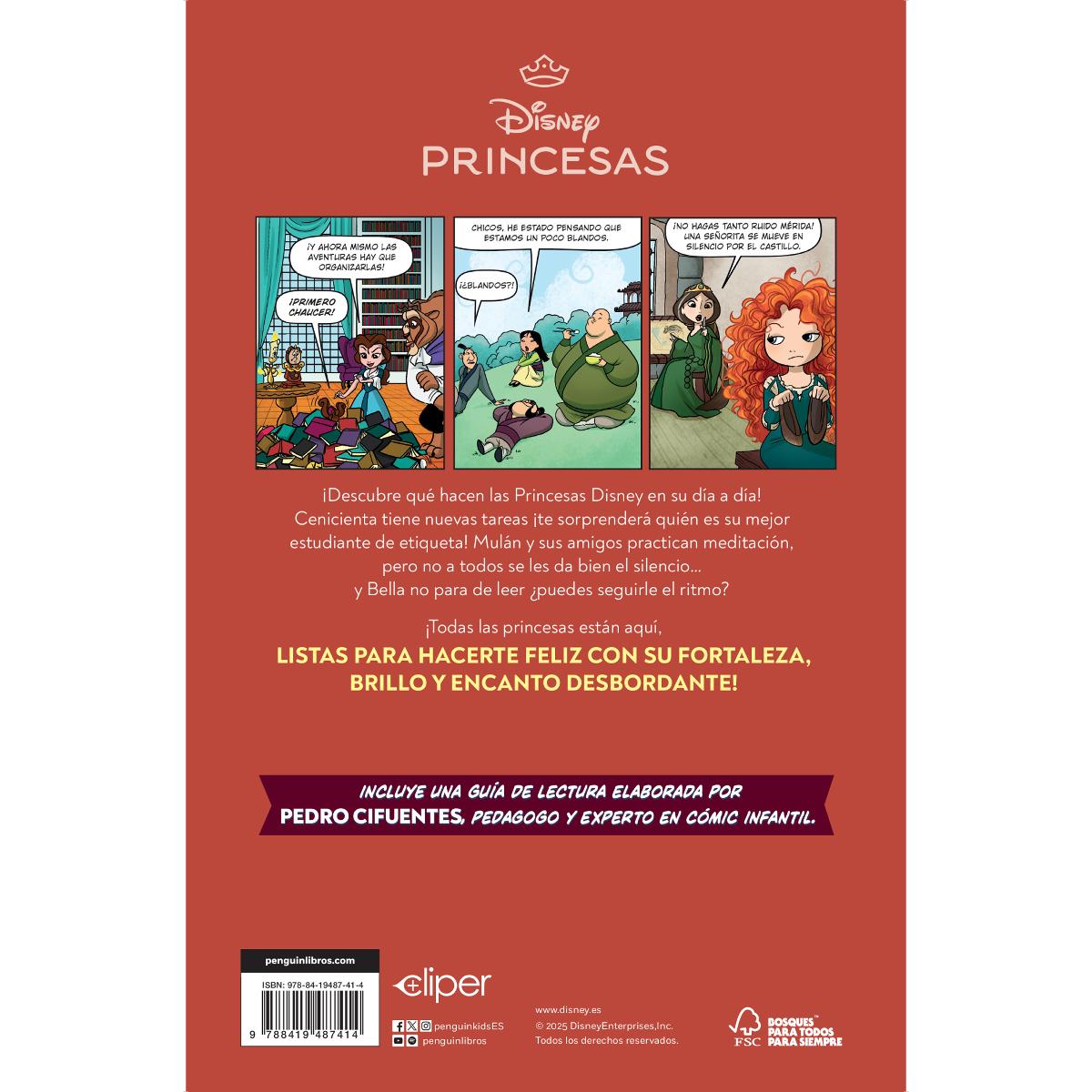 Aprendo a leer con cómics Disney - Princesas 2: Cómic con letra MAYÚSCULA, ideal para primeros lectores. (Capa dura) 2
