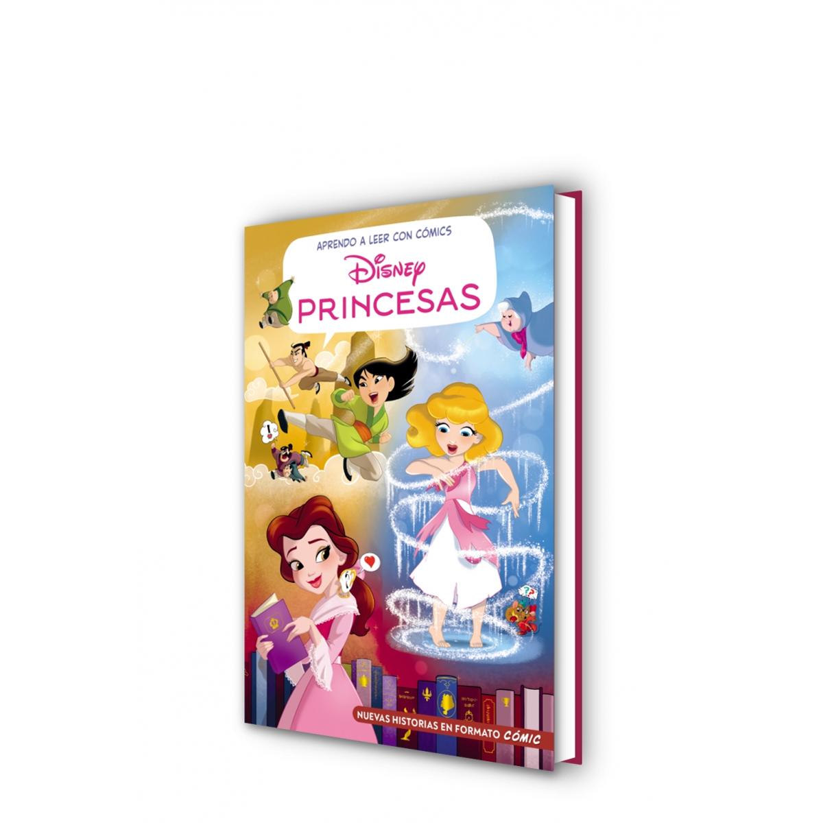 Aprendo a leer con cómics Disney - Princesas 2: Cómic con letra MAYÚSCULA, ideal para primeros lectores. (Capa dura) 3