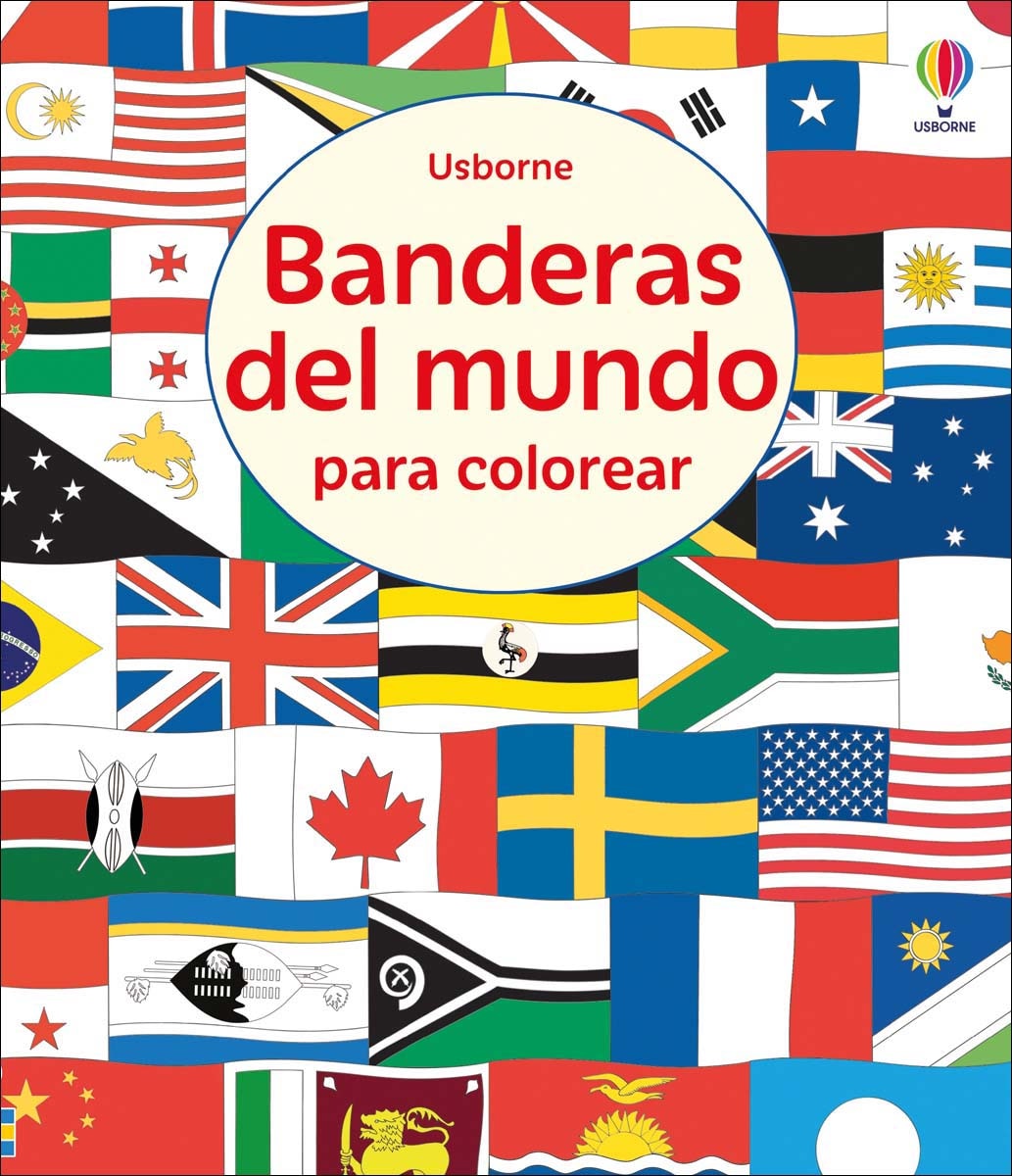 Imagem 0 de Banderas del mundo para colorear (Capa mole)