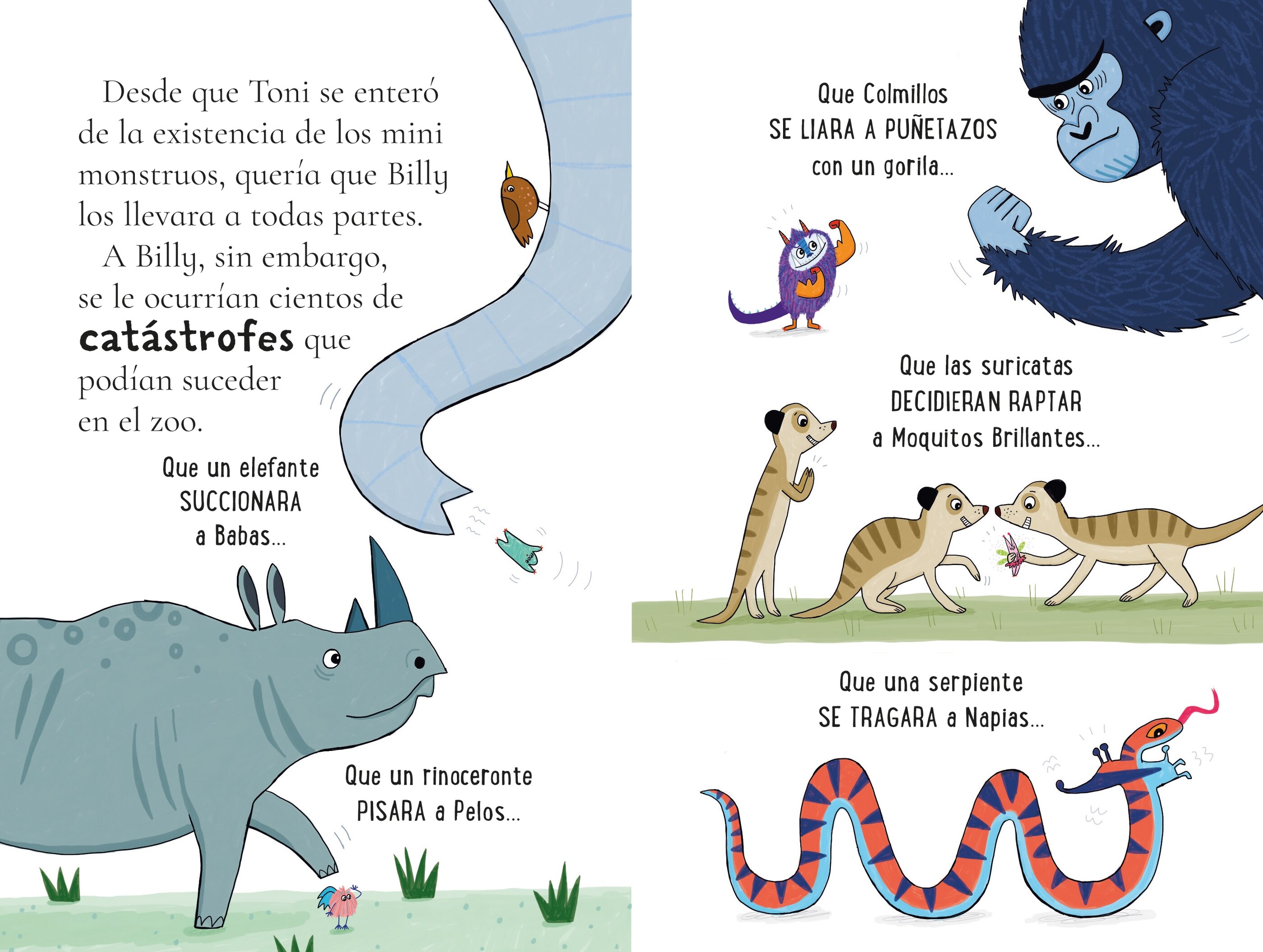 Los monstruos van al zoo - LIBRO 15 (Capa mole) 2