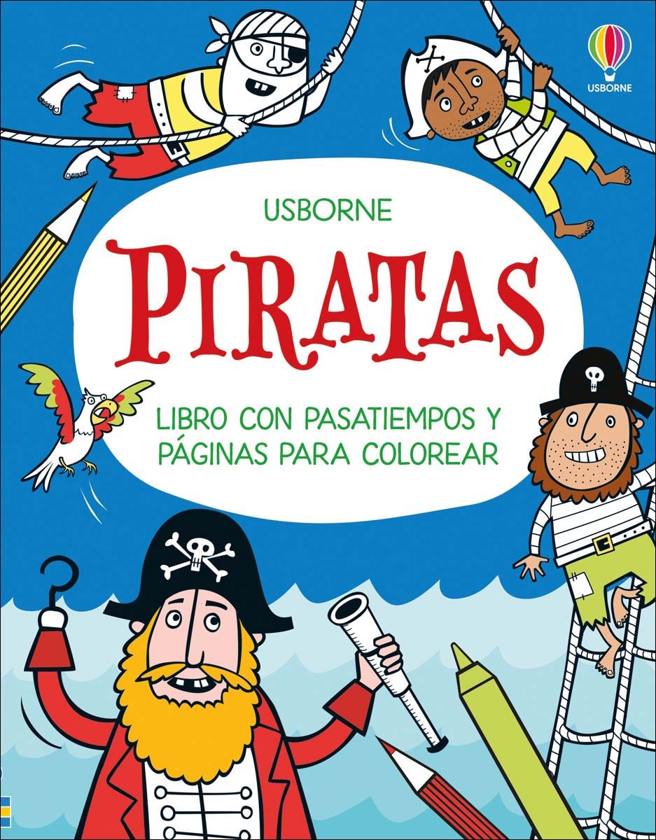 Imagem 0 de Piratas - Libro con pasatiempos y páginas para colorear (Capa mole)