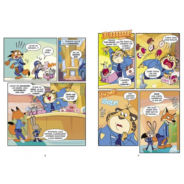 Aprendo a leer con cómics Disney - Zootrópolis 2: Cómic con letra MAYÚSCULA, ideal para primeros lectores. (Capa dura) 2