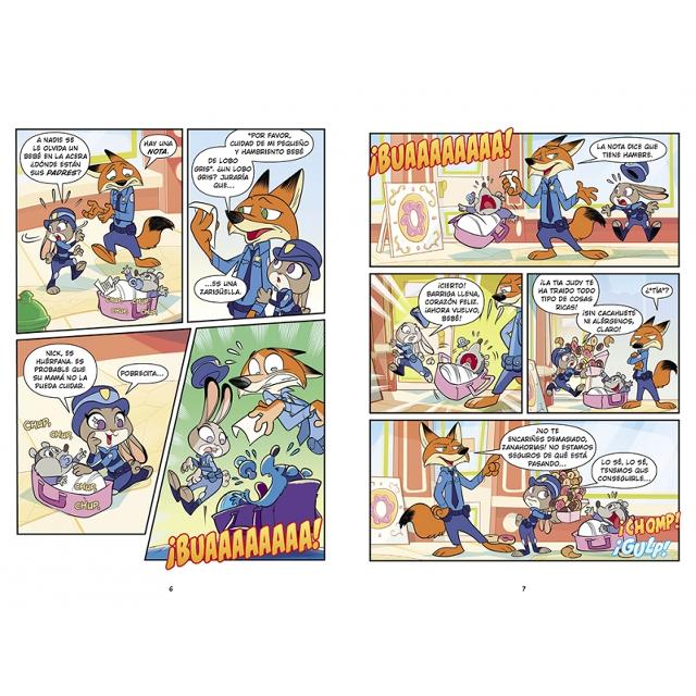 Aprendo a leer con cómics Disney - Zootrópolis 2: Cómic con letra MAYÚSCULA, ideal para primeros lectores. (Capa dura) 4