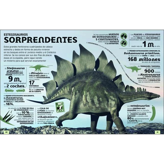 El mundo en números. Dinosaurios y otras criaturas prehistóricas (Capa dura) 3