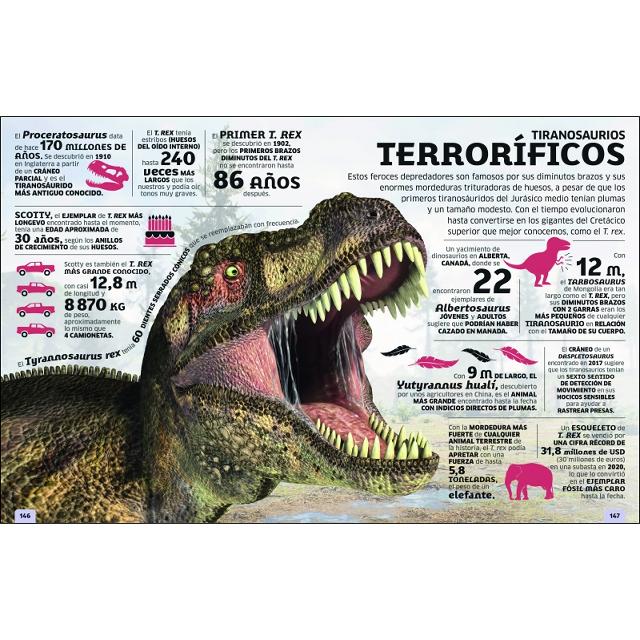 El mundo en números. Dinosaurios y otras criaturas prehistóricas (Capa dura) 8