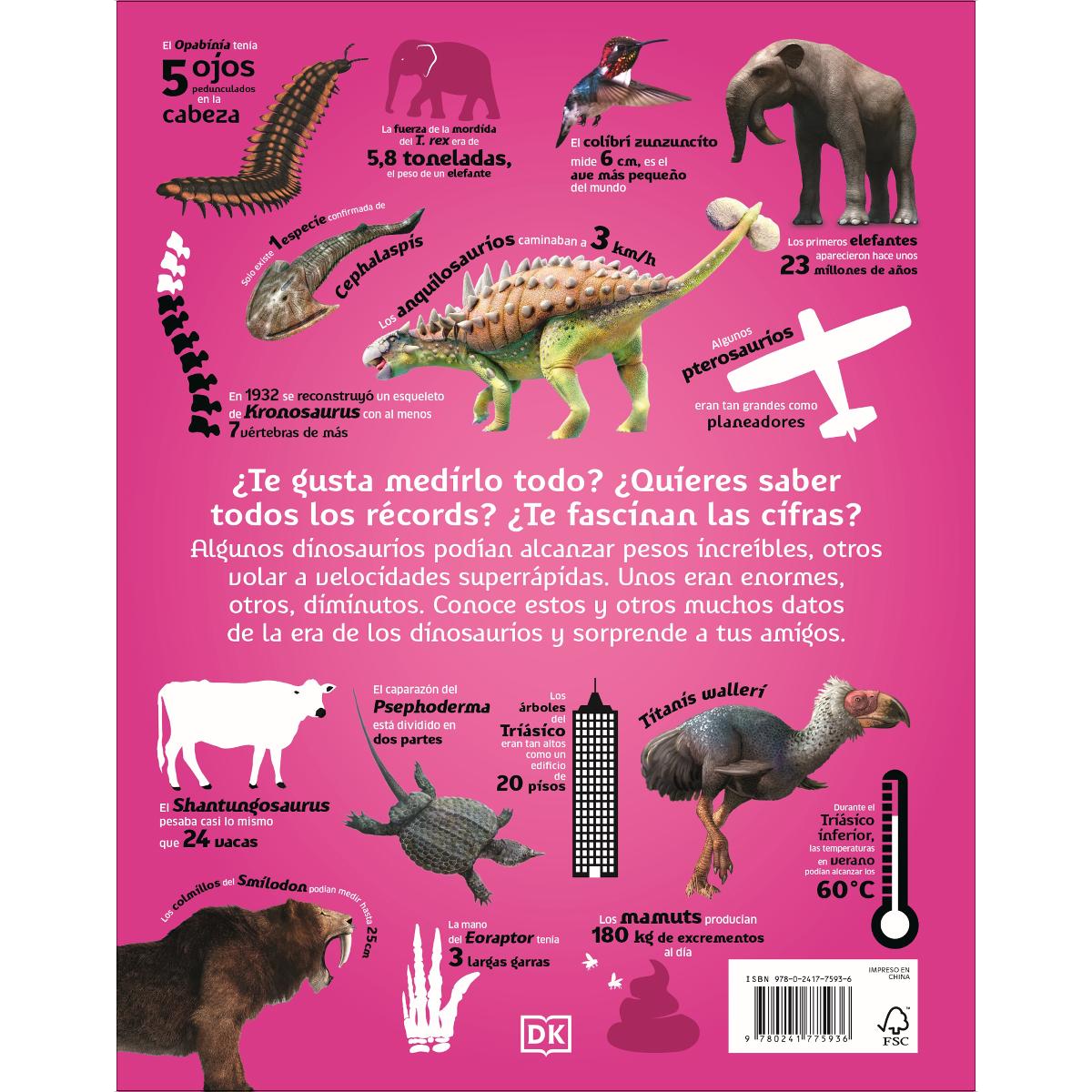 El mundo en números. Dinosaurios y otras criaturas prehistóricas (Capa dura) 9