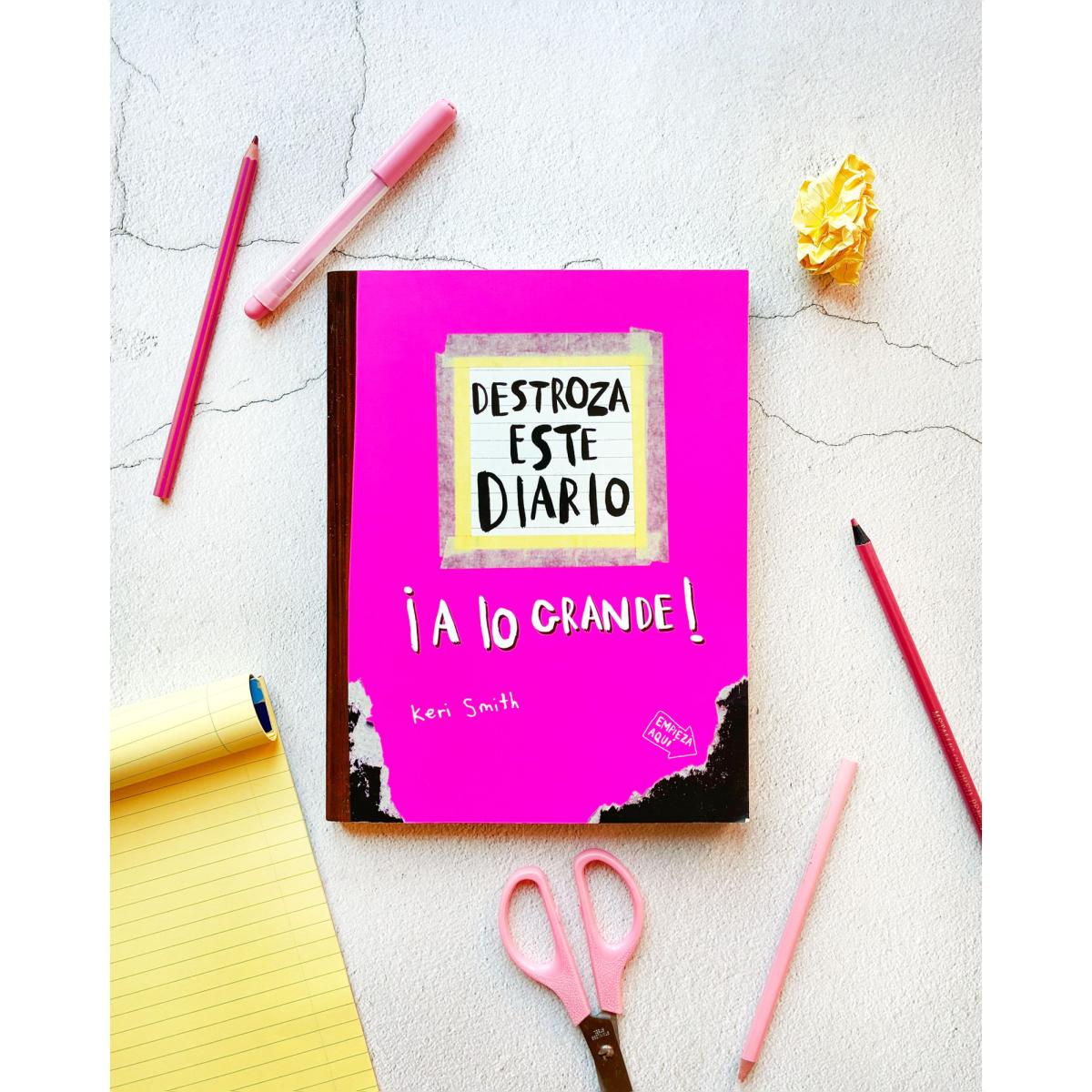 Destroza este diario. A lo grande - Rosa flúor (Capa mole) 2