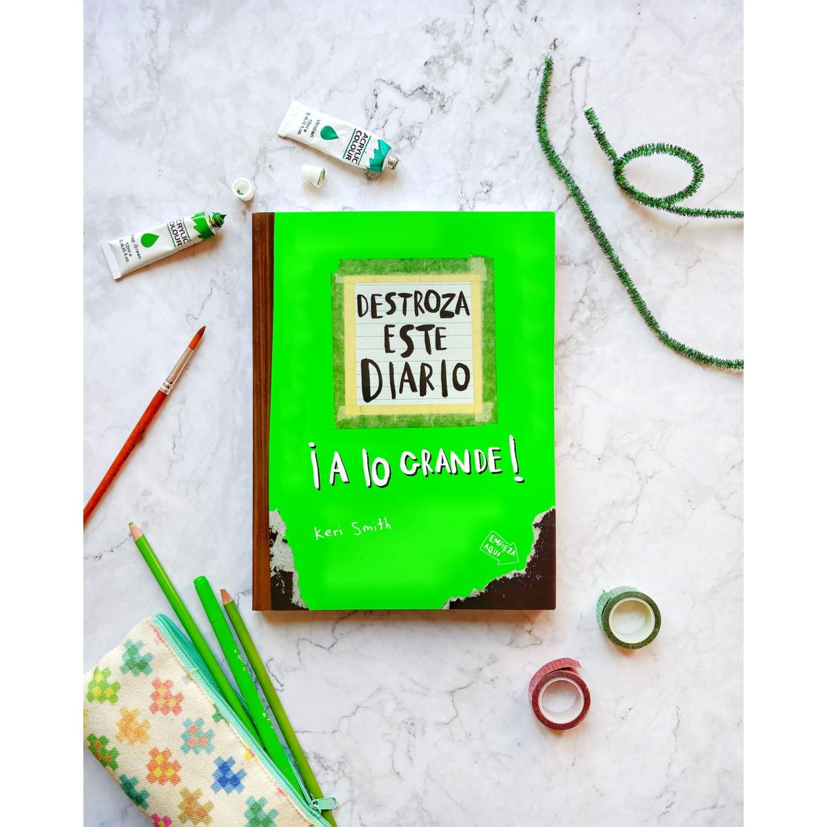Destroza este diario. A lo grande - Verde flúor (Capa mole) 2