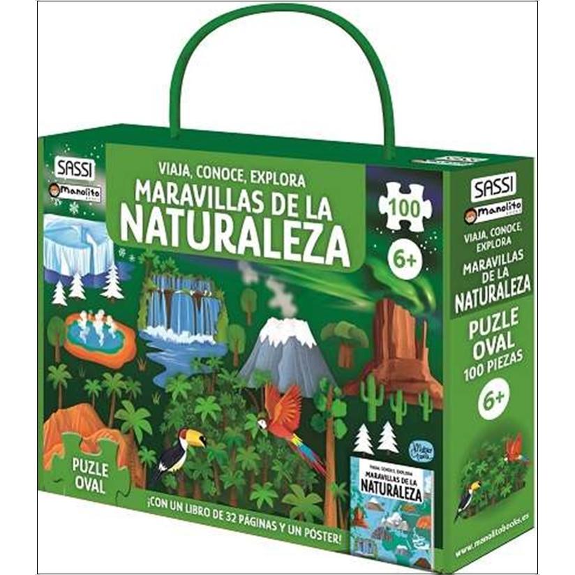 Imagem 0 de Maravillas de la naturaleza puzle 100