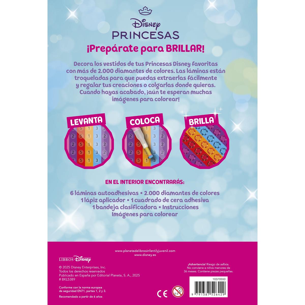 Princesas. Arte con diamantes 2