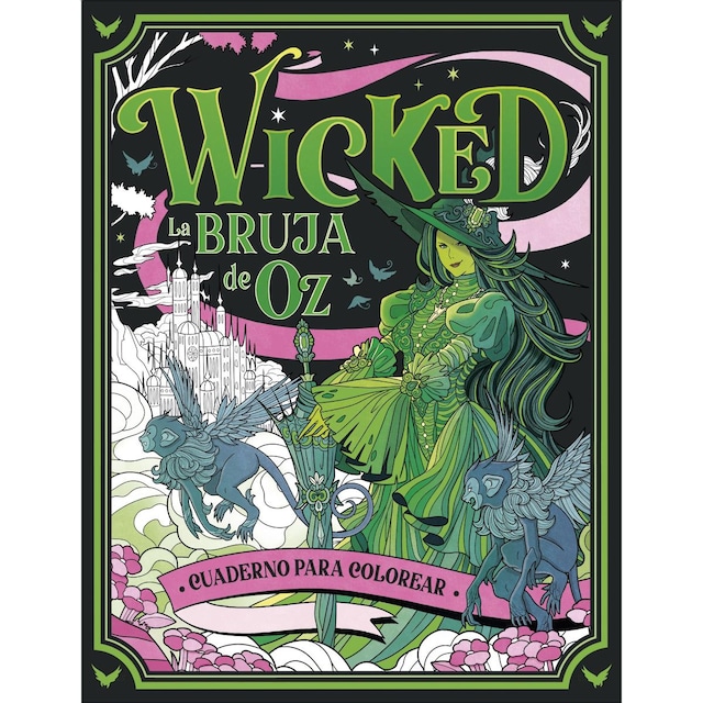 Imagem 0 de Wicked. Cuaderno para colorear (Capa mole)