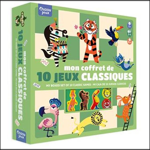 MI CAJA DE 10 JUEGOS CLASICOS. JUEGO DE MADERA 1