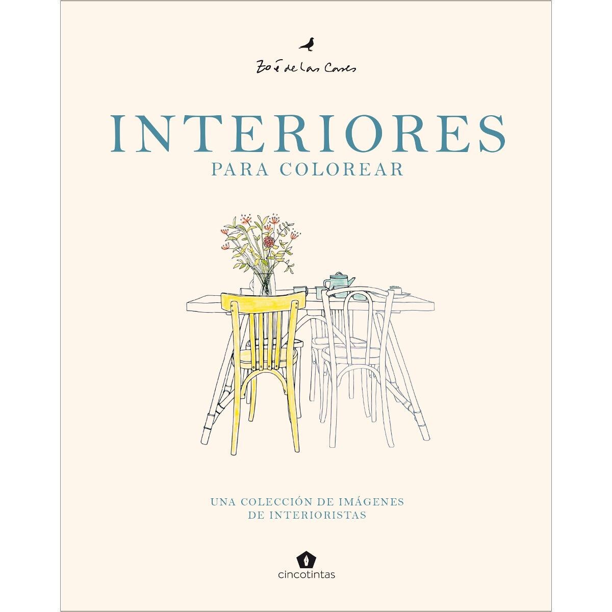 Imagem 0 de Interiores para colorear: Una colección de imágenes de interioristas