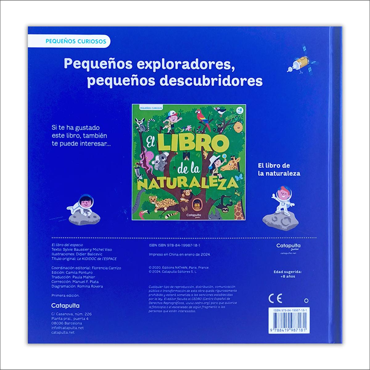 Pequeños curiosos: El libro del espacio 1