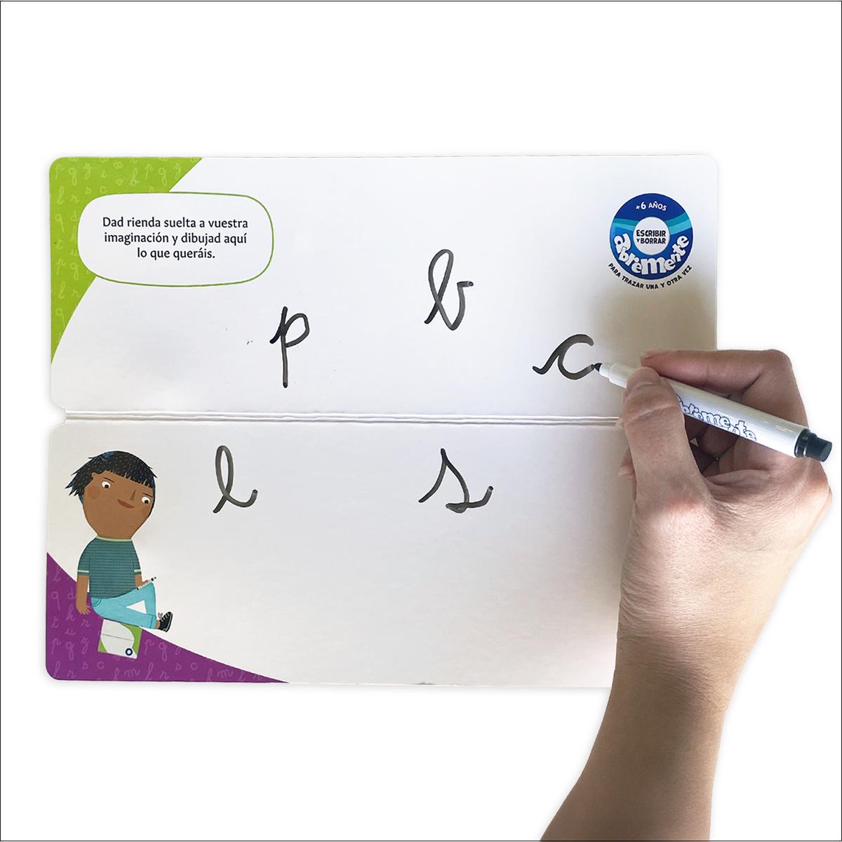 Abremente Escribir y Borrar  - Cursiva (Capa mole) 1
