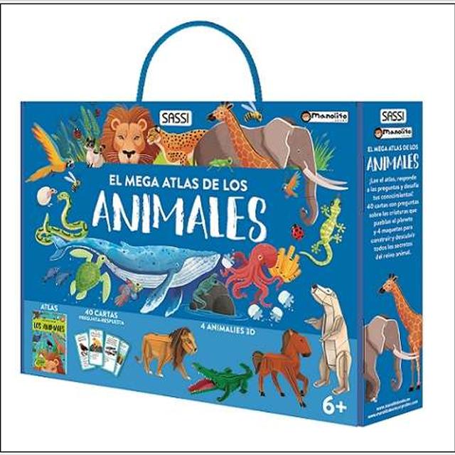 El mega atlas de los animales (Capa dura) 1