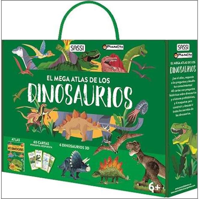 Imagem 0 de El mega atlas de los dinosaurios (Capa dura)