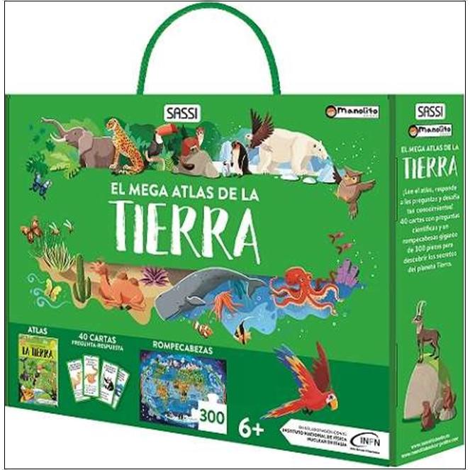 El mega atlas de la tierra (Capa dura) 1