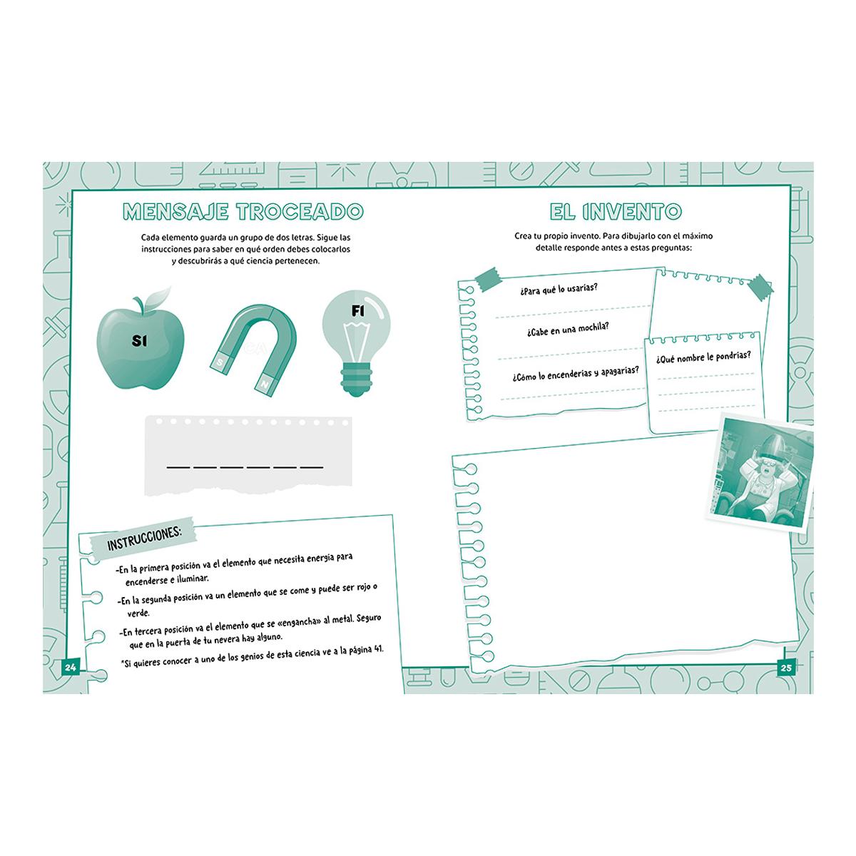 Hoppers. Actividades para jóvenes científicos: Mi primer cuaderno de experimentos (Capa mole) 3