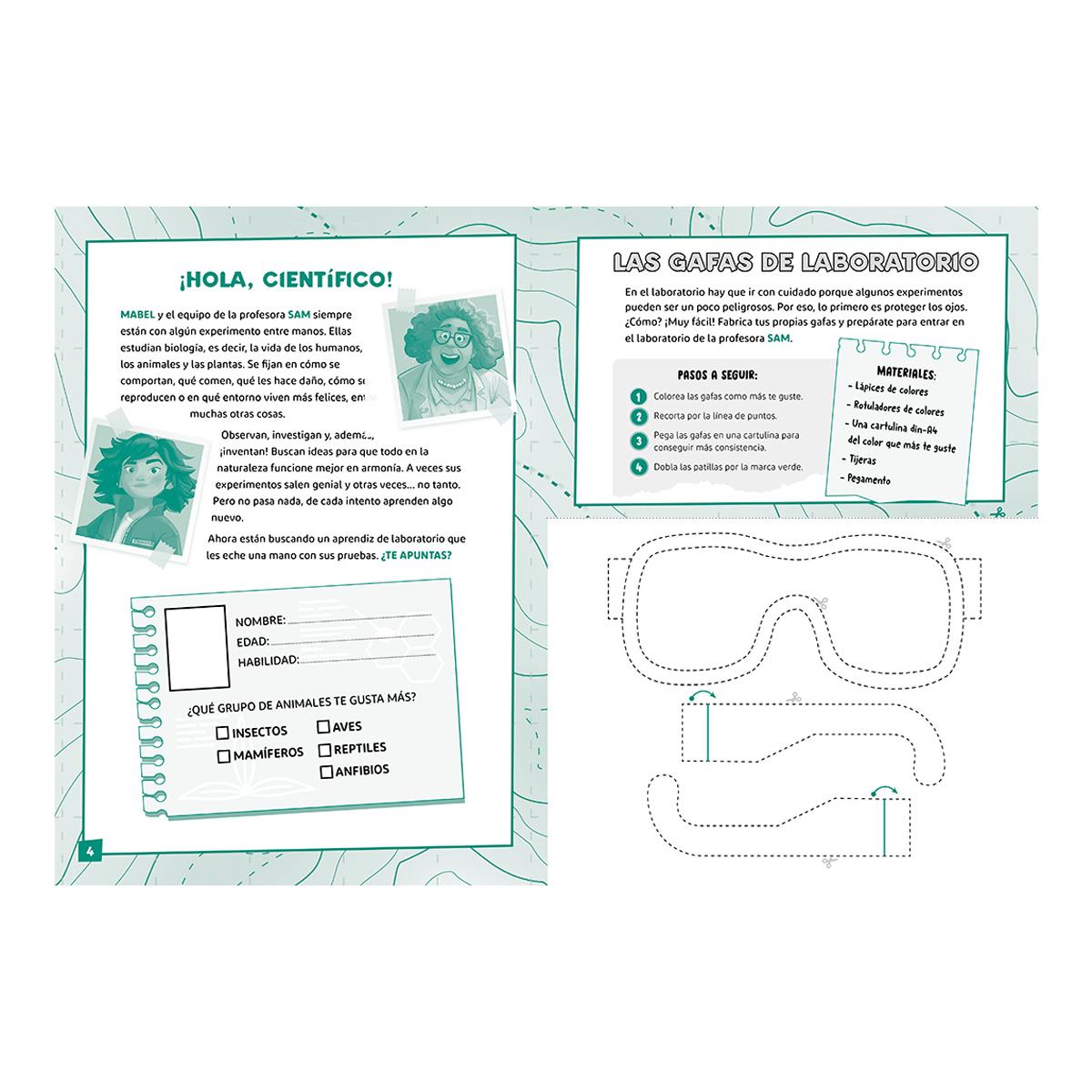 Hoppers. Actividades para jóvenes científicos: Mi primer cuaderno de experimentos (Capa mole) 4