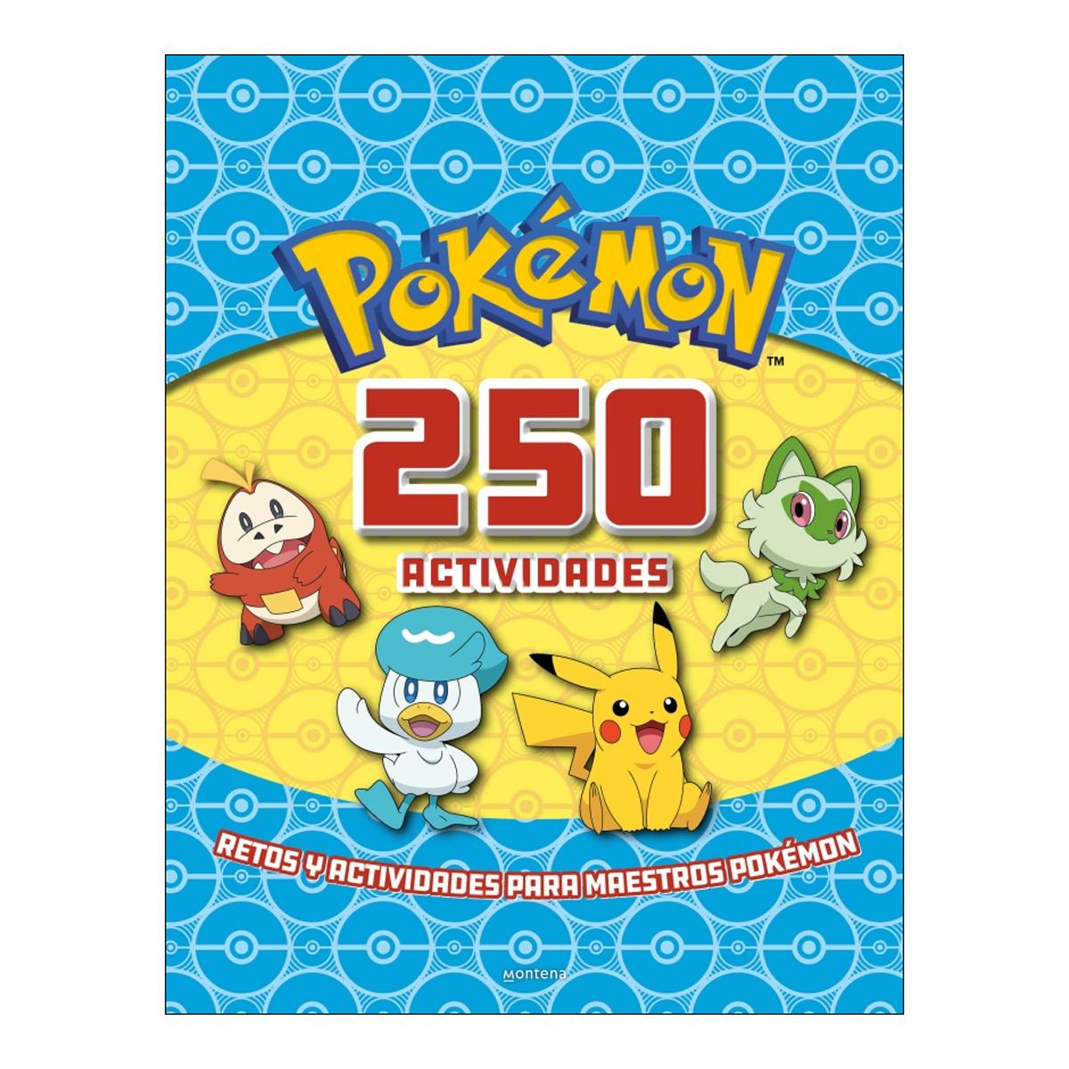Imagem 0 de Pokémon. Actividades - 250 actividades: Retos y juegos para maestros Pokémon (Capa mole)