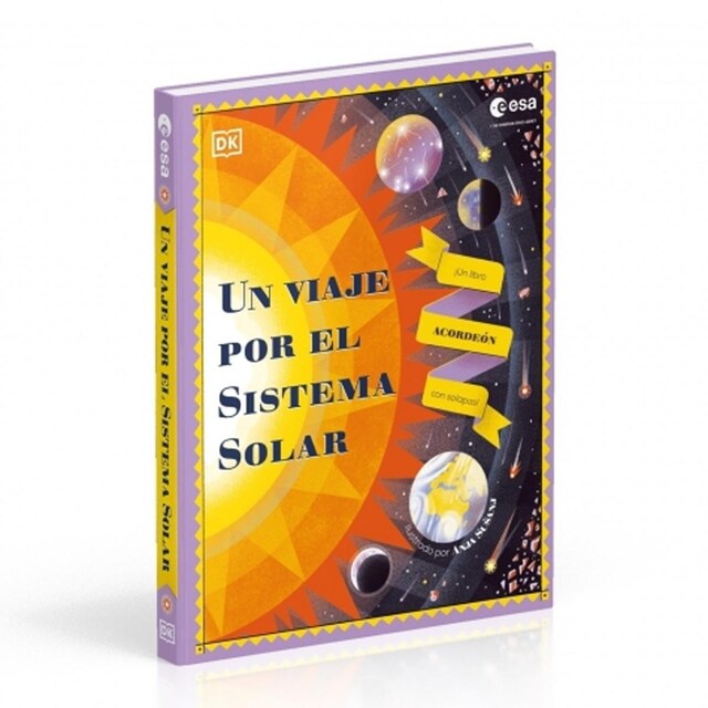 Imagem 0 de Un viaje por el sistema solar: Un libro acordeón con solapas (Capa dura)