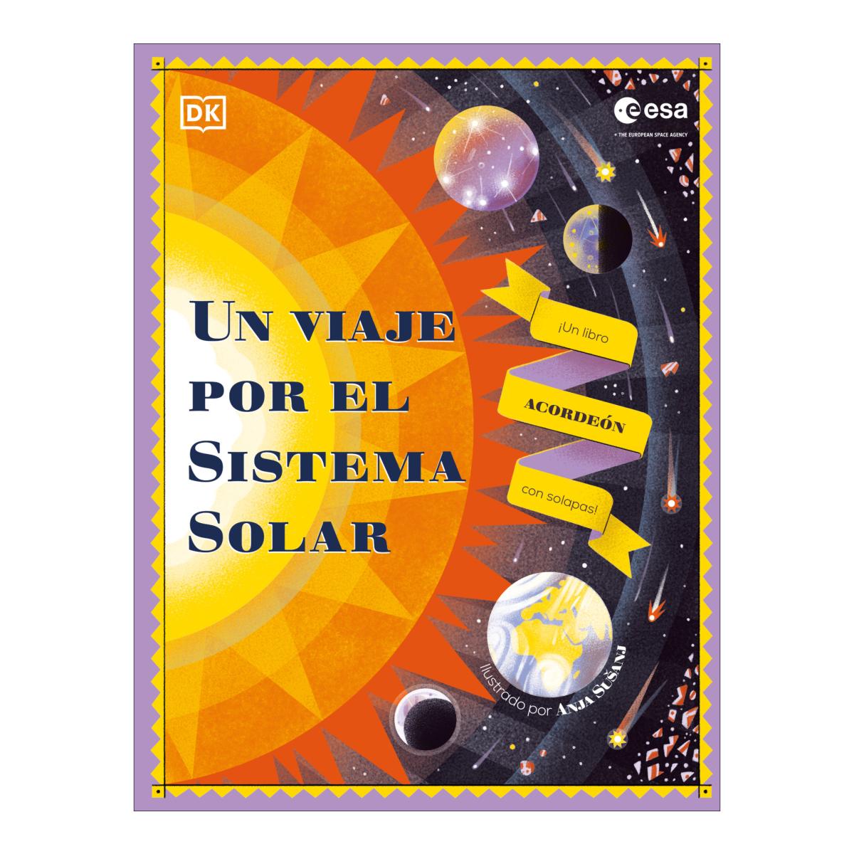 Un viaje por el sistema solar: Un libro acordeón con solapas (Capa dura) 2
