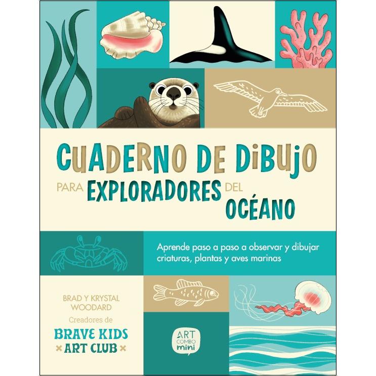 Imagem 0 de Cuaderno de dibujo para exploradores del océano (Capa mole)