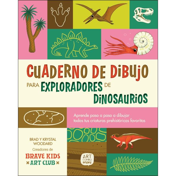 Cuaderno de dibujo para exploradores de dinosaurios (Capa mole) 1