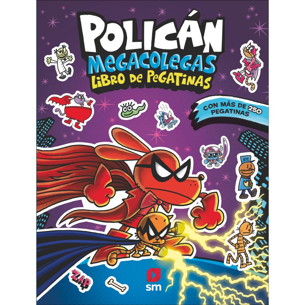 Policán Megacolegas: Libro de pegatinas (Capa mole) 1