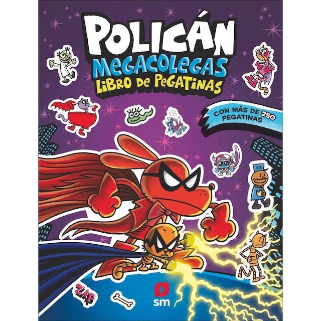Imagen 0 de Policán Megacolegas: Libro de pegatinas (Tapa blanda)