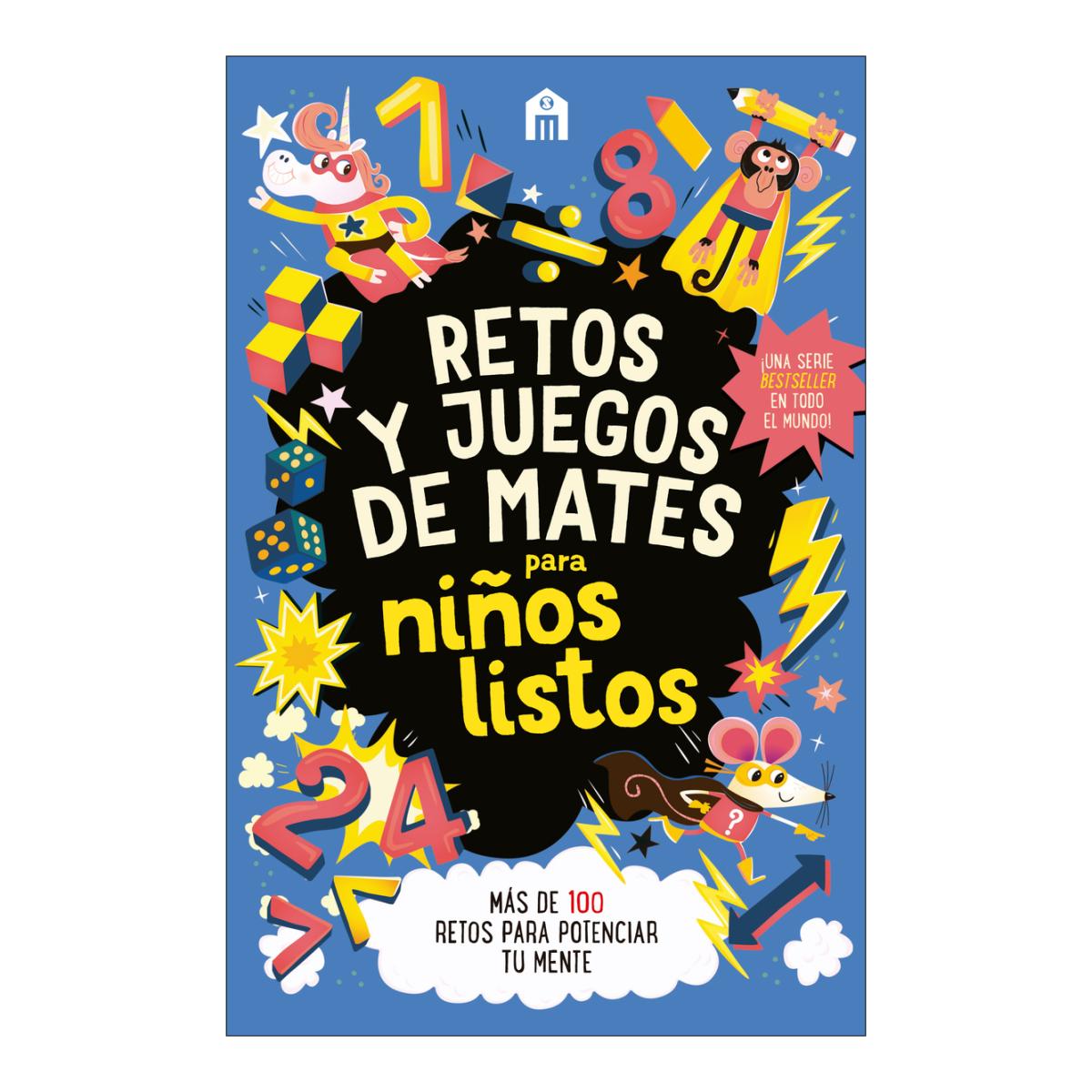 Imagem 0 de Retos y juegos de mates para niños listos: Más de 100 retos para potenciar tu mente (Capa mole)